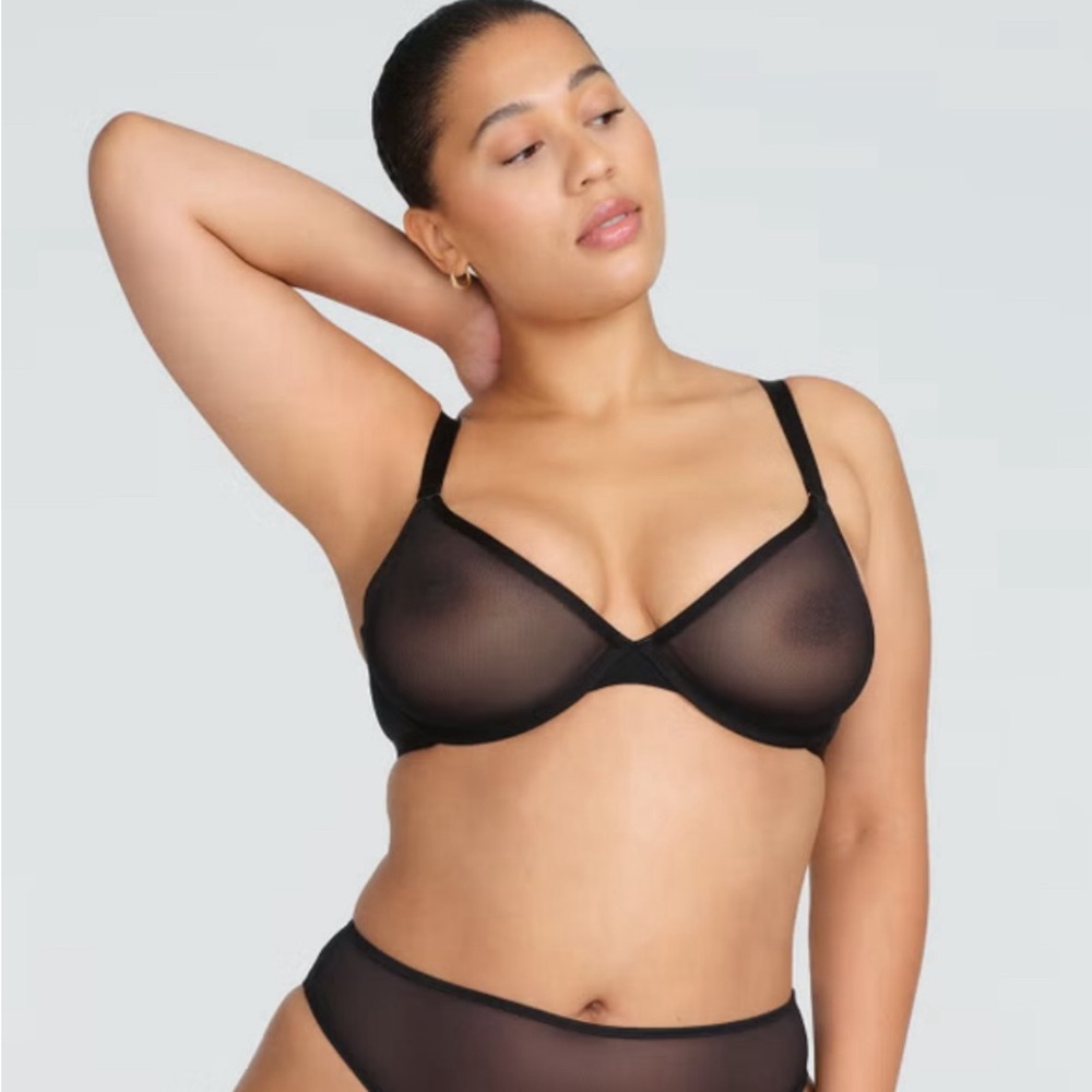 CUUP Plunge Mesh Bra